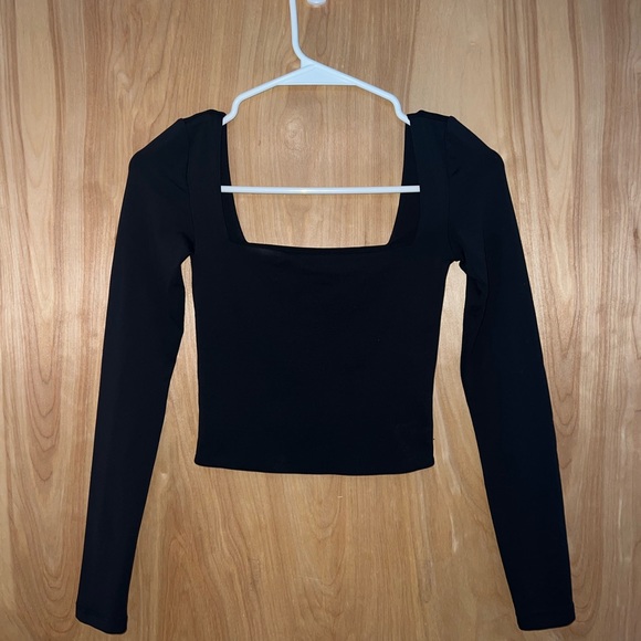 Aritzia Babaton Countour Squareneck Longsleeve xxs - Picture 1 of 2